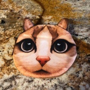 Butterscotch Cat Coin Purse